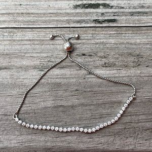 Authentic Pandora Sparkling Slider Tennis Bracelet